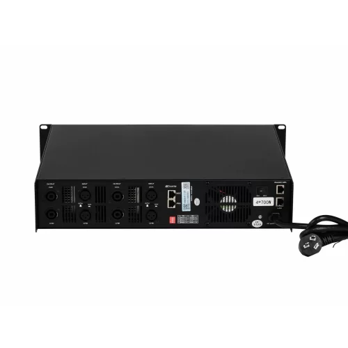 DSPPA D5411 Усилитель мощности, 4х600 Вт., Dante