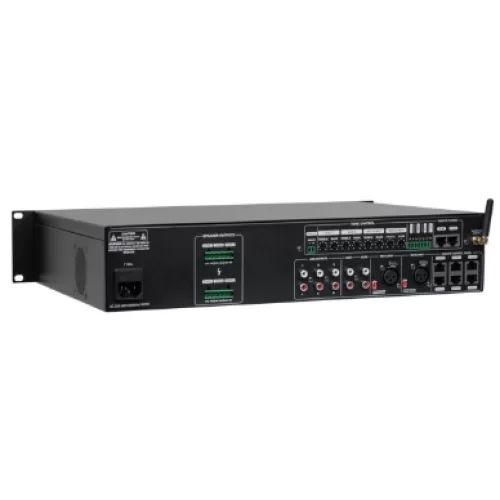 DSPPA DMA6124 Трансляционный матричный микшер-усилитель, 6х240 Вт., MP3, FM, Bluetooth