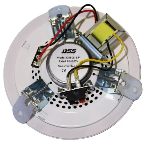 DSSCS-334 Потолочный громкоговоритель, 4", 6 Вт.