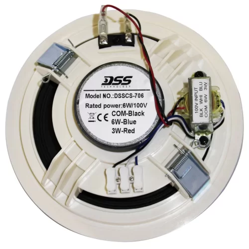 DSSCS-706 Потолочный громкоговоритель, 6", 6 Вт.