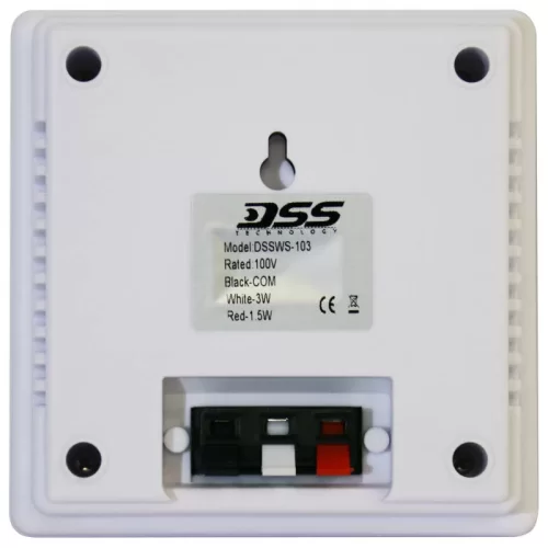 DSSWS-103 Настенный громкоговоритель, 3", 3 Вт.