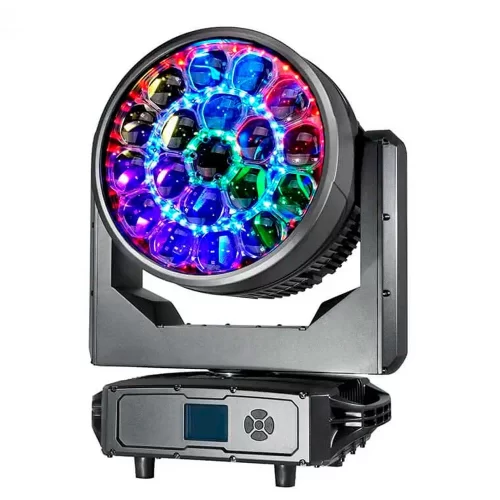 Dialighting Etude 2.1 Вращающаяся голова Wash, B-Eye, 19x120 Вт., RGBW; LED-контур 132х0,5 Вт. RGB, IP66