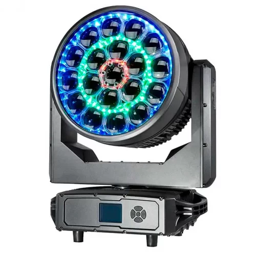 Dialighting Etude 2.1 Вращающаяся голова Wash, B-Eye, 19x120 Вт., RGBW; LED-контур 132х0,5 Вт. RGB, IP66