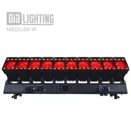Dialighting Meduza IP Моторизованная LED-панель, 10x80 Вт., RGBW; LED-контур, IP65