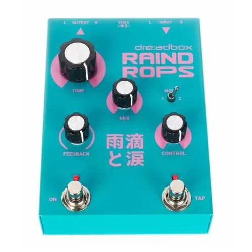 Dreadbox Raindrops Дилей, питчшифтер, цифровой реверб