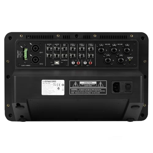 Dynacord PM 502 Активный микшерный пульт, 8 каналов, FX, 2x450 Вт., 4 Ом.