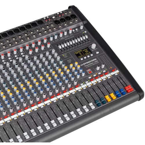 Dynacord Powermate 1600-3 Активный микшерный пульт, 20 каналов, FX, EQ, 2x1250 Вт., 4 Ом.