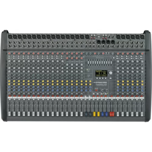 Dynacord Powermate 2200-3 Активный микшерный пульт, 26 каналов, FX, EQ, 2x1250 Вт., 4 Ом.
