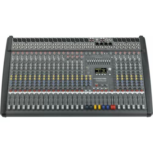 Dynacord Powermate 2200-3 Активный микшерный пульт, 26 каналов, FX, EQ, 2x1250 Вт., 4 Ом.
