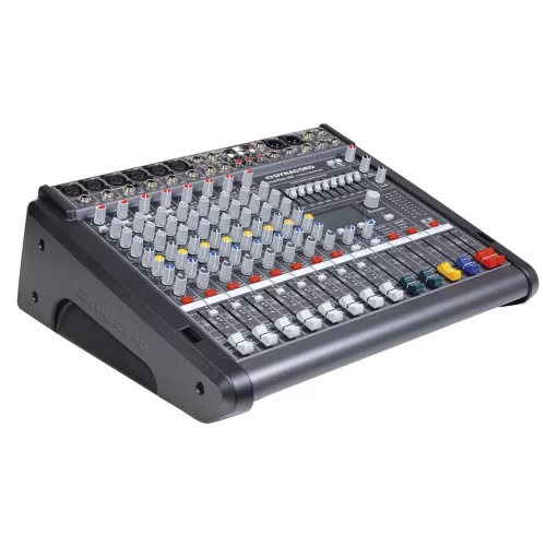 Dynacord Powermate 600-3 Активный микшерный пульт, 12 каналов, FX, EQ, 2x1250 Вт., 4 Ом.