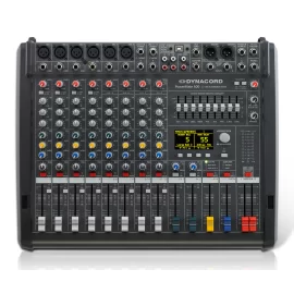 Dynacord Powermate 600-3 Активный микшерный пульт, 12 каналов, FX, EQ, 2x1250 Вт., 4 Ом.
