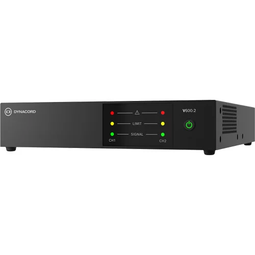 Dynacord V600:2 Трансляционный усилитель, 2x300 Вт.