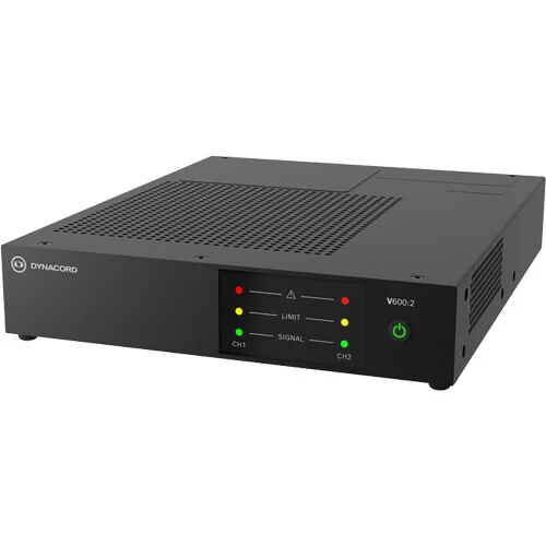 Dynacord V600:2 Трансляционный усилитель, 2x300 Вт.