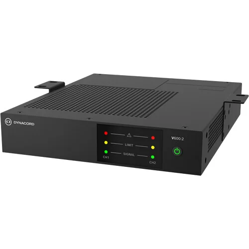 Dynacord V600:2 Трансляционный усилитель, 2x300 Вт.