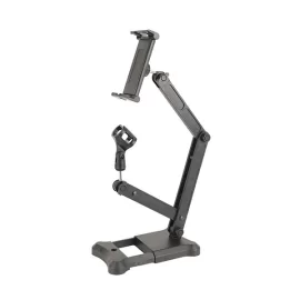 ECO MST020 Black Настольная микрофонная телескопическая стойка с держателем смартфона