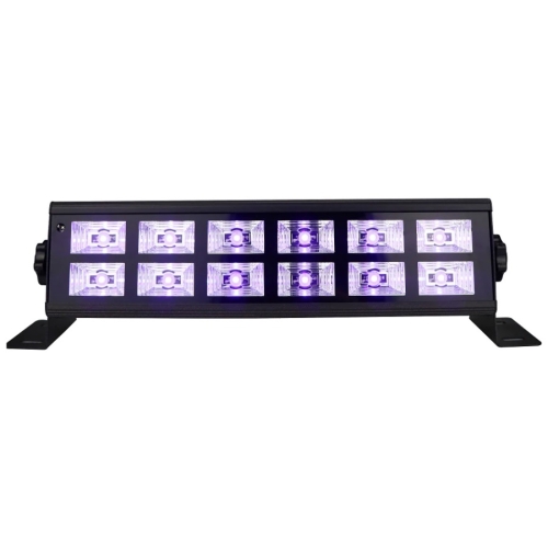 ESTRADA PRO LED UV623 DMX IR Ультрафиолетовый светильник заливающего света 12х3 Вт., UV