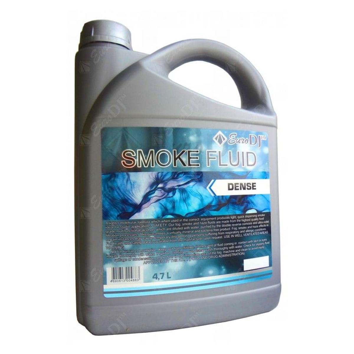 EURO DJ Smoke Fluid DENSE, 4,7L Жидкость для генераторов дыма купить в  Москве и РФ недорого