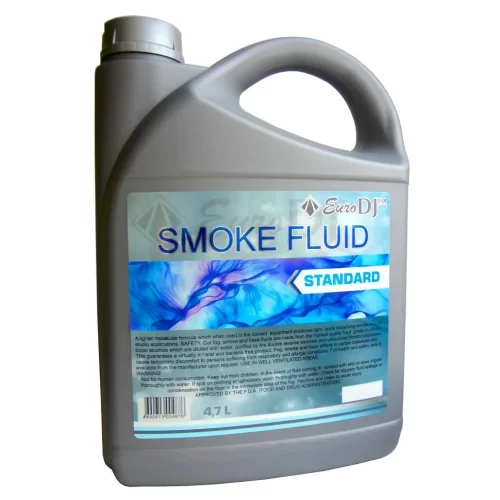 Euro DJ Smoke Fluid GROUND FOG Жидкость для генераторов тяжелого дыма, 4,7 л.