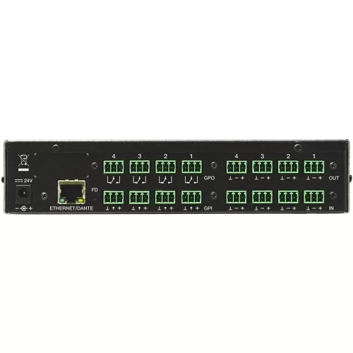Ecler DN44BOB Цифровая аудиоматрица, 4х4, Ethernet, Dante