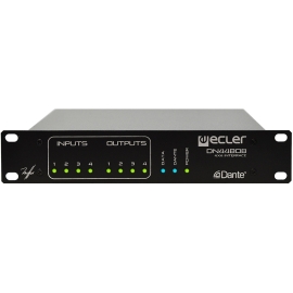 Ecler DN44BOB Цифровая аудиоматрица, 4х4, Ethernet, Dante