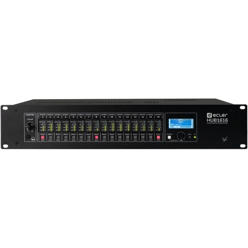 Ecler HUB1616 Цифровая аудиоматрица, 16х16, Ethernet