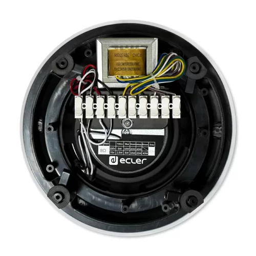 Ecler VIC6 Встраиваемая АС, 2,5/5/10/20/40 Вт. - 100В, 6,5"