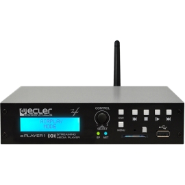 Ecler ePLAYER1 Аудиоплеер, Wi-Fi, Ethernet, MP3, интернет-радио, DLNA и AirPlay