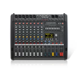 Dynacord Powermate 600-3 Активный микшерный пульт, 12 каналов, FX, EQ, 2x1250 Вт., 4 Ом.
