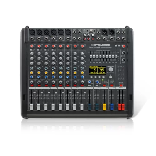 Dynacord Powermate 600-3 Активный микшерный пульт, 12 каналов, FX, EQ, 2x1250 Вт., 4 Ом.