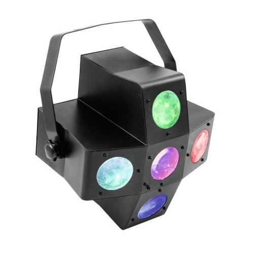 Eurolite LED PUS-7 Beam Effect Динамический эффект RGBW с ИК-пультом, 20 Вт.