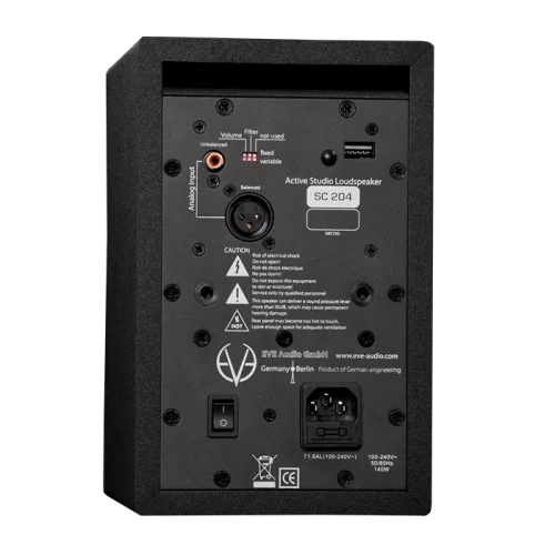 Eve Audio SC204 Студийный монитор, 4"