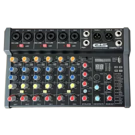 Eurosound Compact-10 10-канальный микшер, FX, MP3, Bluetooth