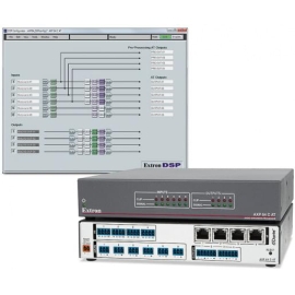 Extron AXP 64 C AT Процессор расширения аудио, 6х4, AEC, Dante