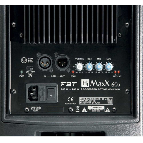 FBT HiMaxX 60A Активная АС, 900 Вт., 15 дюймов