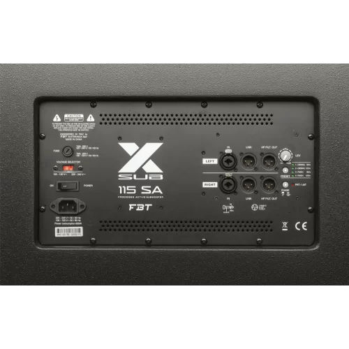 FBT X-Sub 115SA Активный сабвуфер, 1200 Вт., 15"