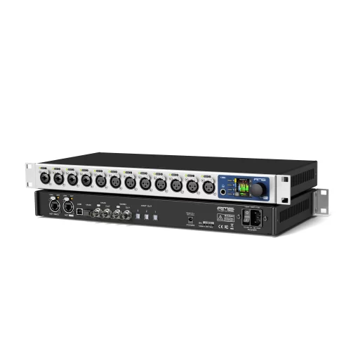 RME 12Mic 12-канальный микрофонный предусилитель, AVB/MADI/ADAT