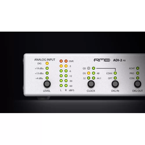 RME ADI-2 FS 2 канальный конвертер, 24 Bit / 192 kHz, HiPerformance AD/DA