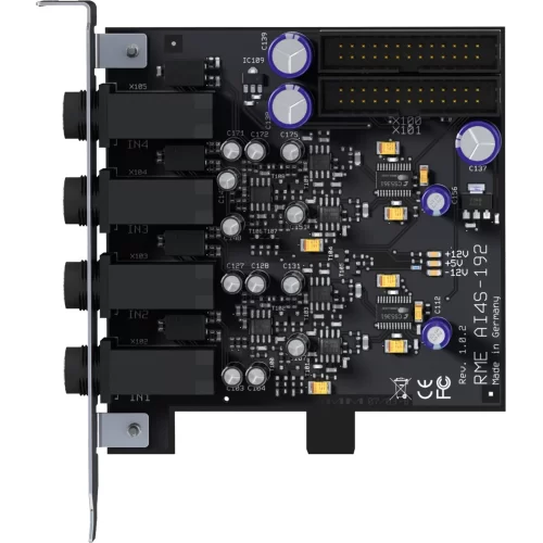 RME AI4S-192-AIO 4-канальная карта расширения аналоговых входов