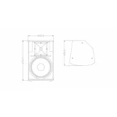 FDB Audio S115 Пассивная АС, 400 Вт., 15"