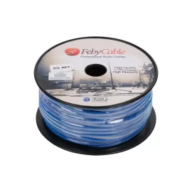 Feby Сable FC222BL-50 Кабель микрофонный, 2х0,22