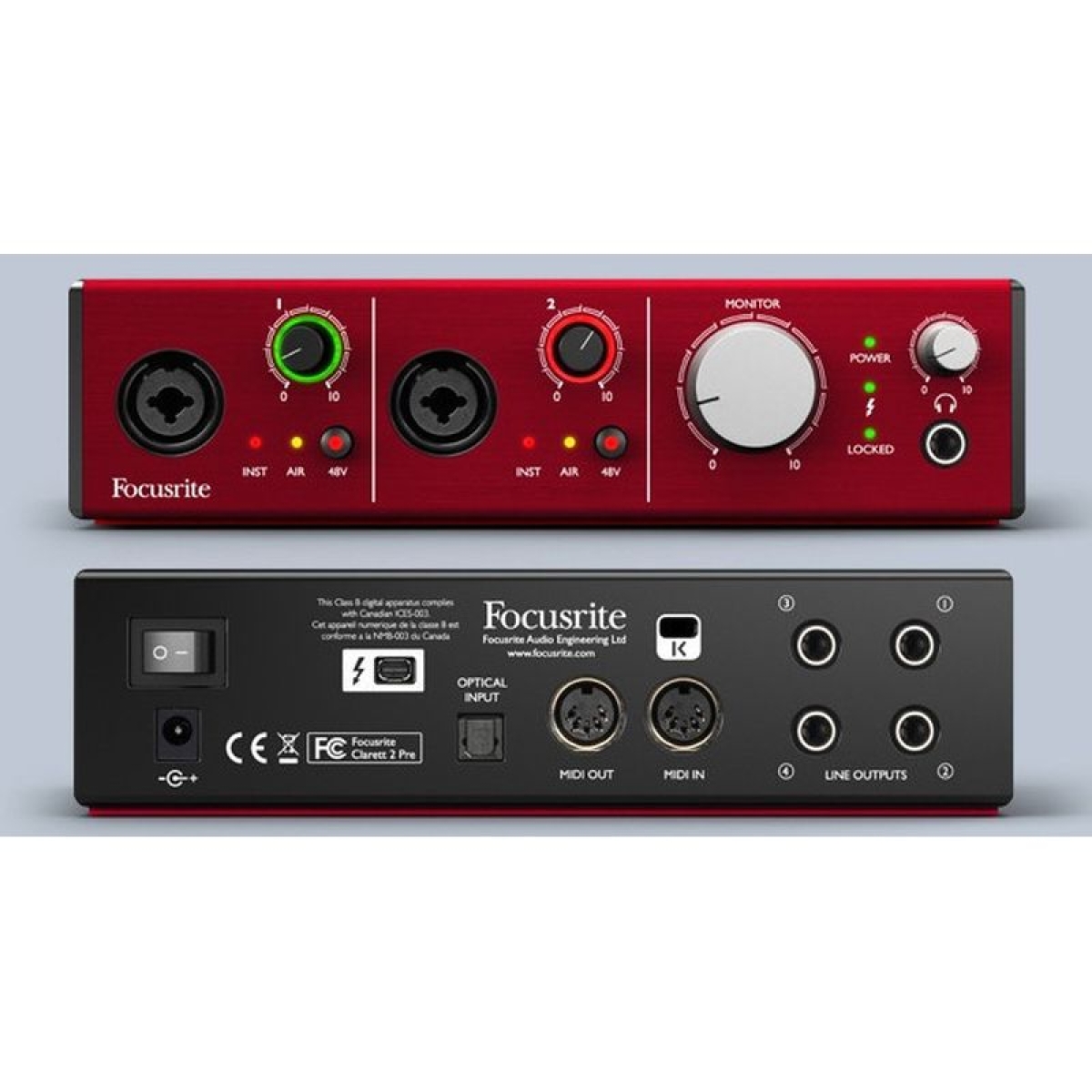 Звуковая карта focusrite