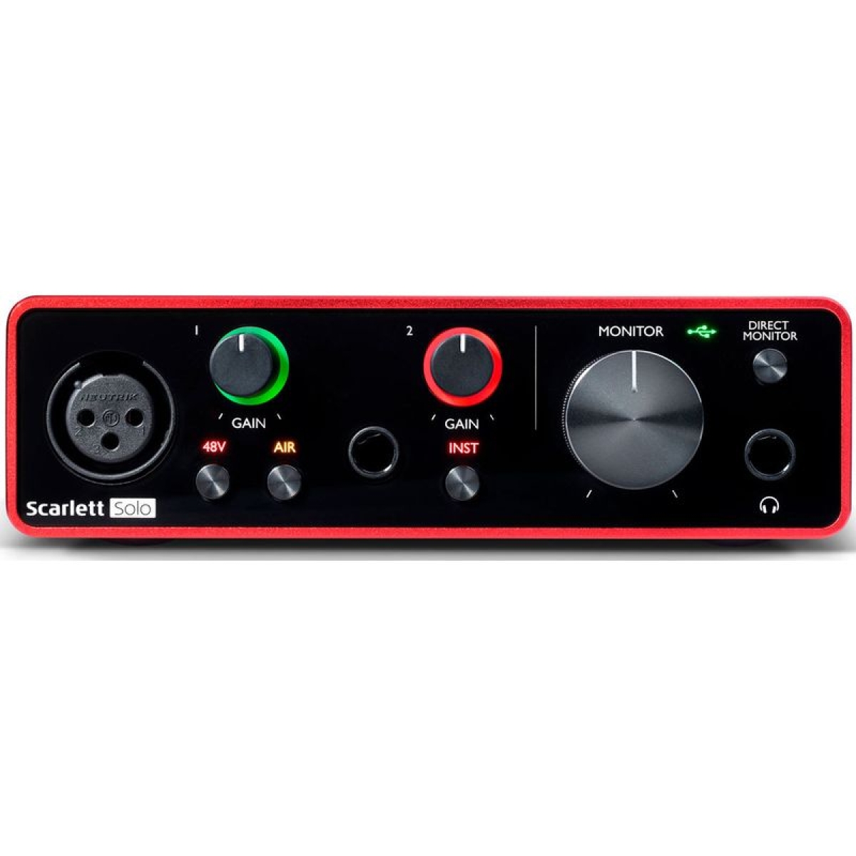 Звуковая карта focusrite scarlett solo 3nd gen