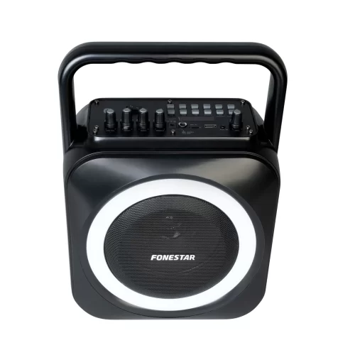 Fonestar BOX-35LED Портативная АС, 35 Вт., 6,5", радиомикрофон