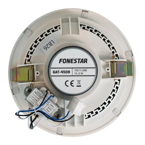 Fonestar GAT-4509 Встраиваемая АС, 6/10 Вт. - 100В, 6,5"