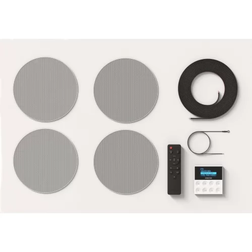 Fonestar KS-WALL-4 Комплект потолочной акустики, 2х25 Вт., 6", MP3, FM, Bluetooth