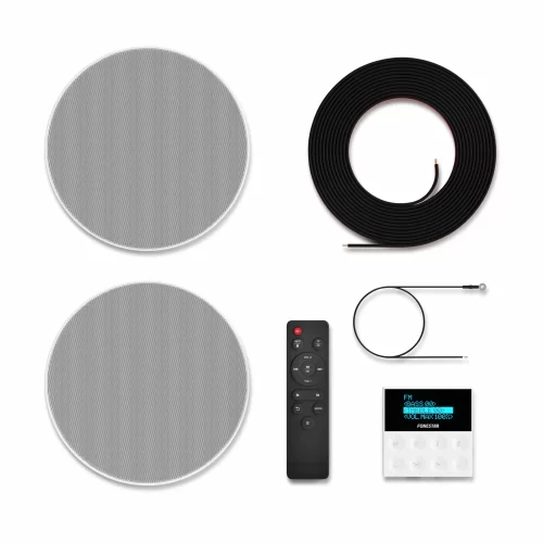 Fonestar KS-WALL Комплект потолочной акустики, 2х25 Вт., 6", MP3, FM, Bluetooth