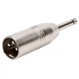 Force CFA-012 Переходник XLR(папа) - Jack 1/4"(папа) моно