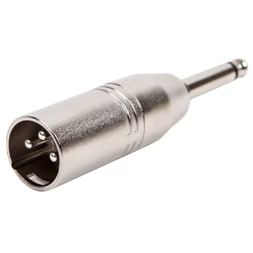 Force CFA-012 Переходник XLR(папа) - Jack 1/4"(папа) моно