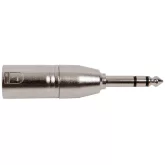 Force CFA-014 Переходник XLR(папа) - Jack 1/4"(папа) стерео