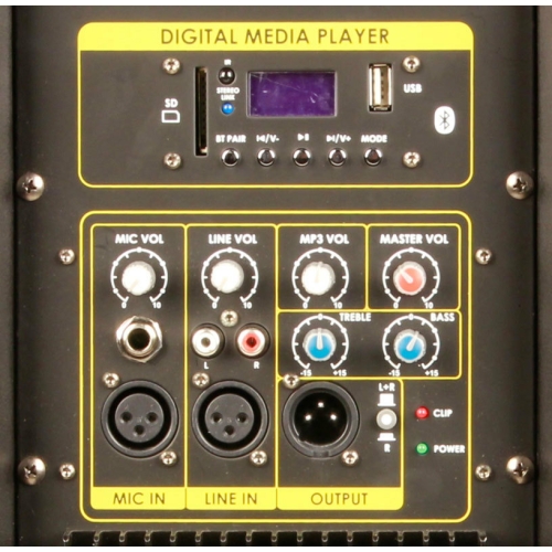 Free Sound BOOMBOX-215UB v2 Активная АС, 250 Вт., 2х15 дюймов, MP3, Bluetooth